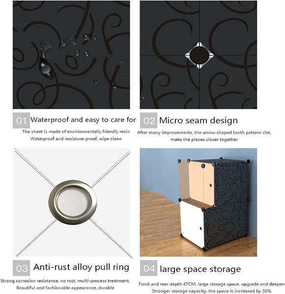 plastic wardrobe